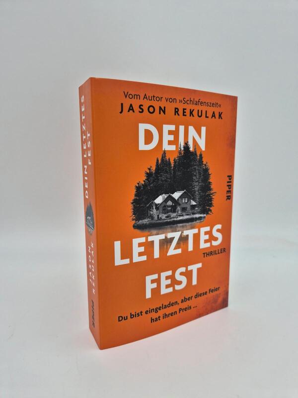 Außenansicht des Buches „Dein letztes Fest“