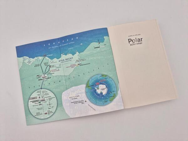 Außenansicht des Buches „Polarschimmer“
