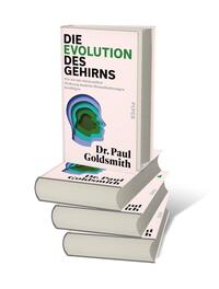 Bücherstapel des Buches „Die Evolution des Gehirns“