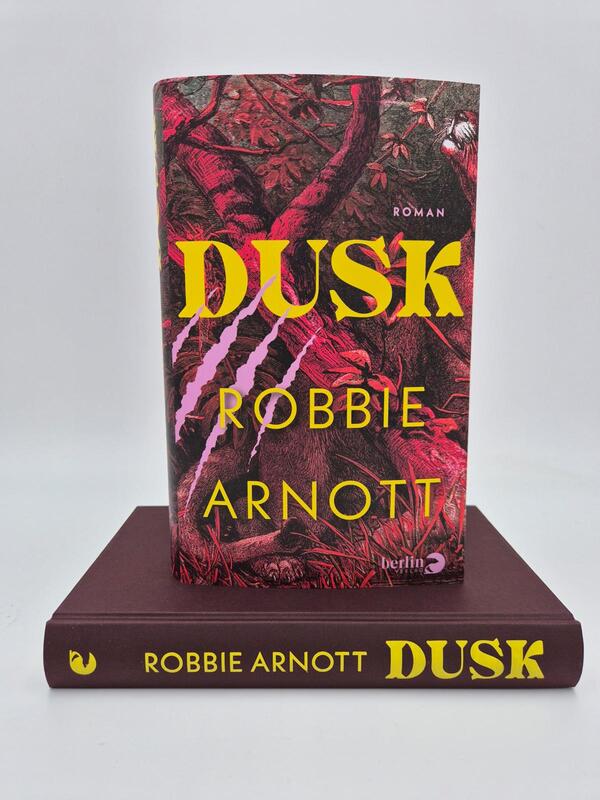 Außenansicht des Buches „Dusk“
