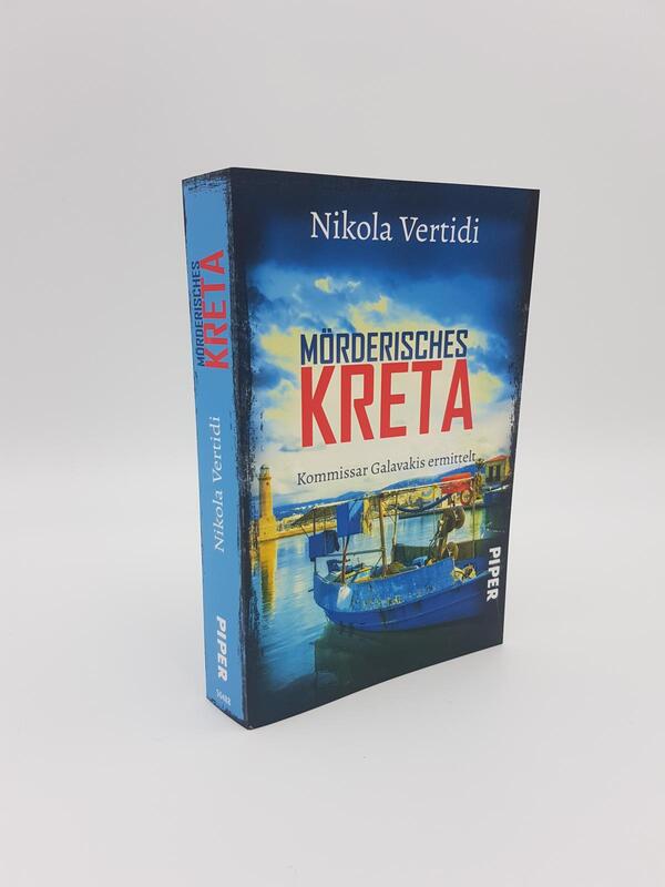 Innenansicht des Buches „Mörderisches Kreta“