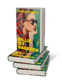 Bücherstapel des Buches „Billie ist dagegen“