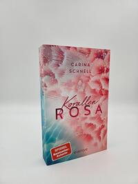 Außenansicht des Buches „Korallenrosa“