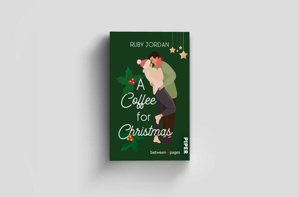 Außenansicht des Buches „A Coffee for Christmas“