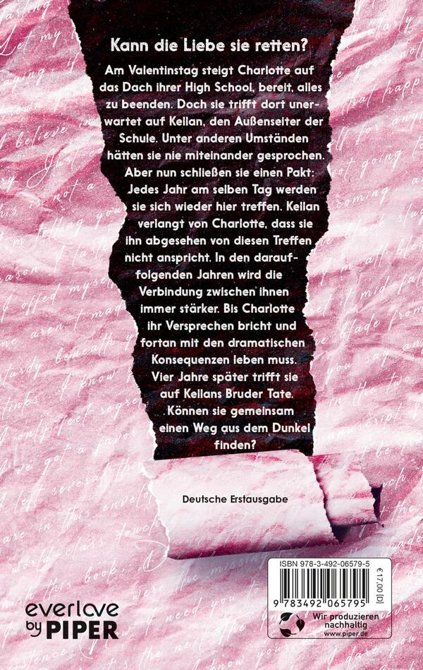 Rückansicht des Buches „Darling Venom – Ihre Liebe ist sein Lieblingsgift“ 