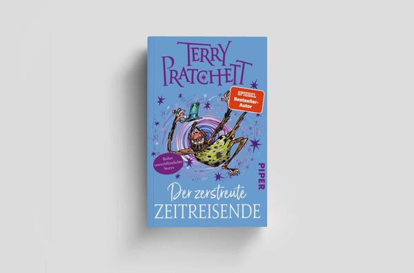 Außenansicht des Buches „Der zerstreute Zeitreisende“