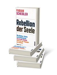 Bücherstapel des Buches „Rebellion der Seele“
