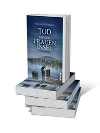 Bücherstapel des Buches „Tod auf der Fraueninsel“
