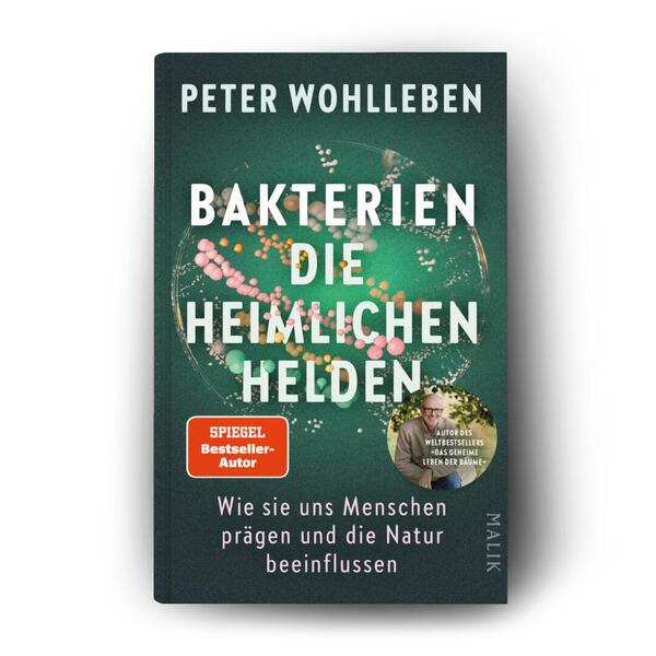 Außenansicht des Buches „Bakterien – die heimlichen Helden“