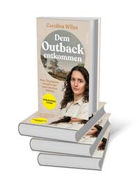 Bücherstapel des Buches „Dem Outback entkommen“