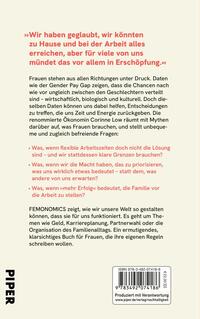 Rückansicht des Buches „FEMONOMICS“