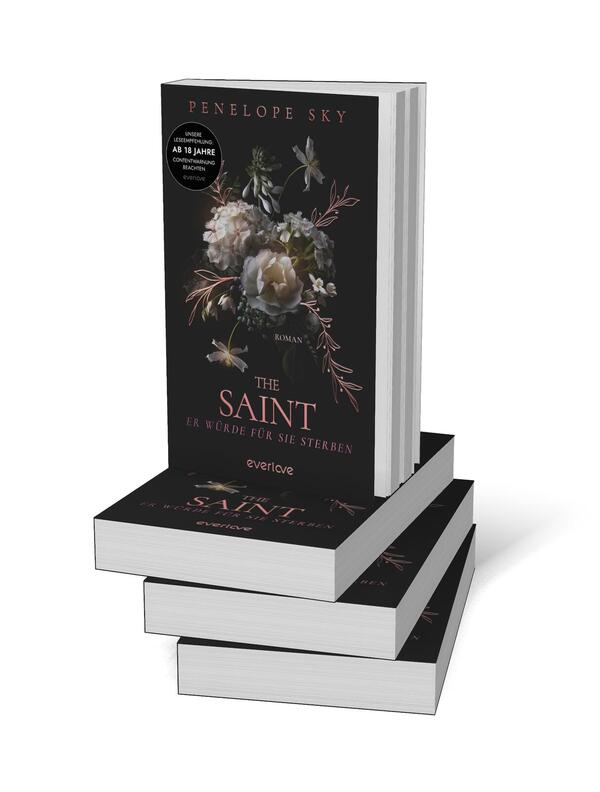 Bücherstapel des Buches „The Saint – Er würde für sie sterben“