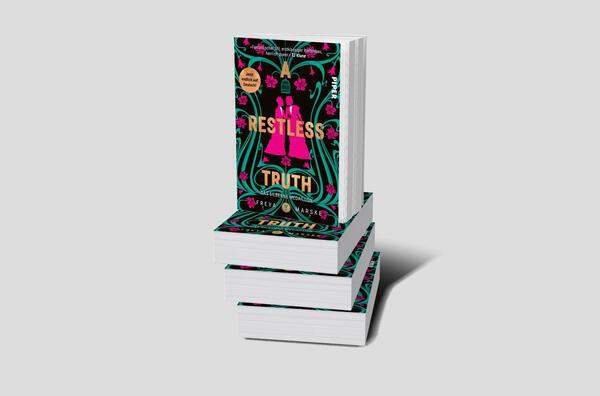 Bücherstapel des Buches „A Restless Truth“