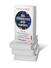 Bücherstapel des Buches „Das nomadische Jahrhundert“