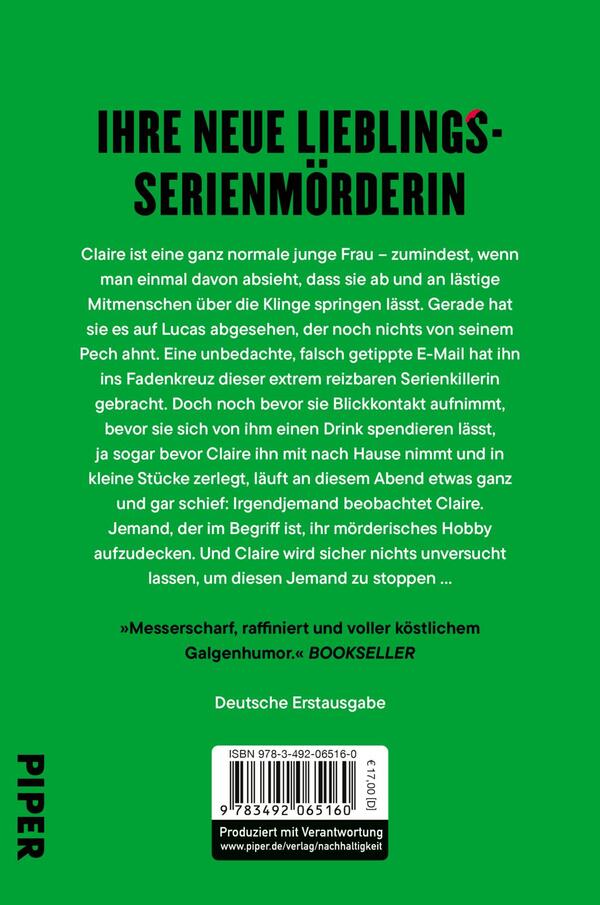 Rückansicht des Buches „My Life as a Serial Killer“