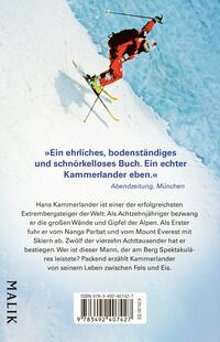 Rückansicht des Buches „Bergsüchtig“