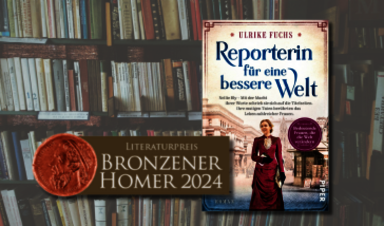 Bronzener HOMER 2024 für Ulrike Fuchs