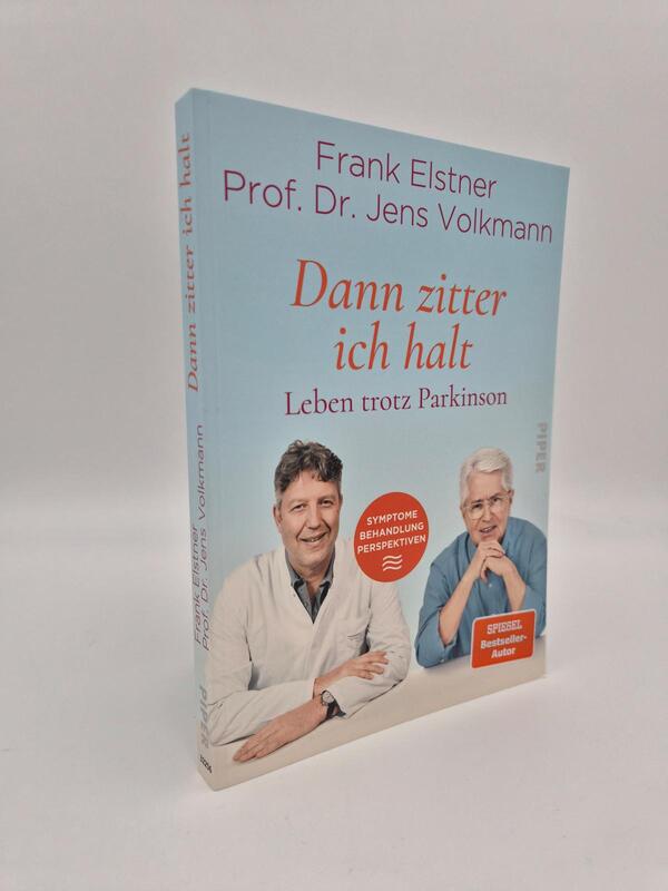 Außenansicht des Buches „„Dann zitter ich halt“ – Leben trotz Parkinson“