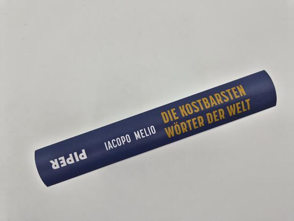 Außenansicht des Buches „Die kostbarsten Wörter der Welt“