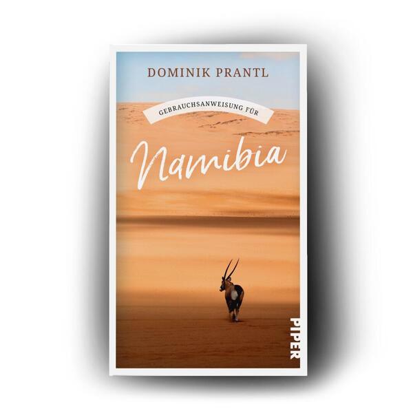 Außenansicht des Buches „Gebrauchsanweisung für Namibia“
