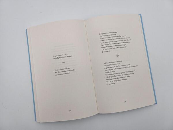 Außenansicht des Buches „Salt Water – Salzwasser“