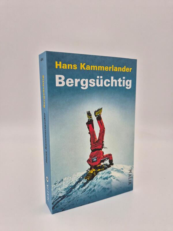 Außenansicht des Buches „Bergsüchtig“