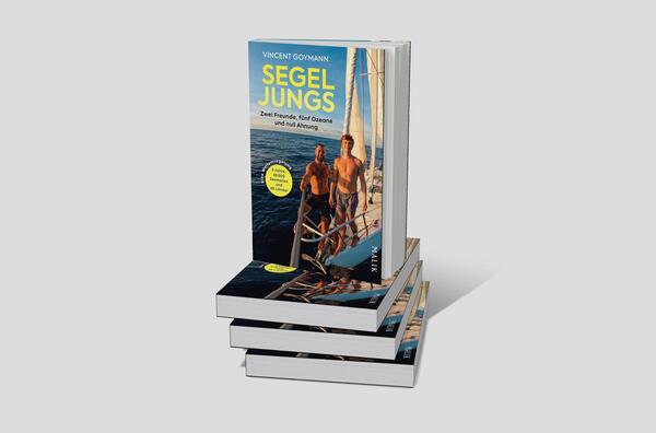 Bücherstapel des Buches „Segeljungs“