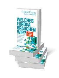 Bücherstapel des Buches „Welches Europa brauchen wir?“