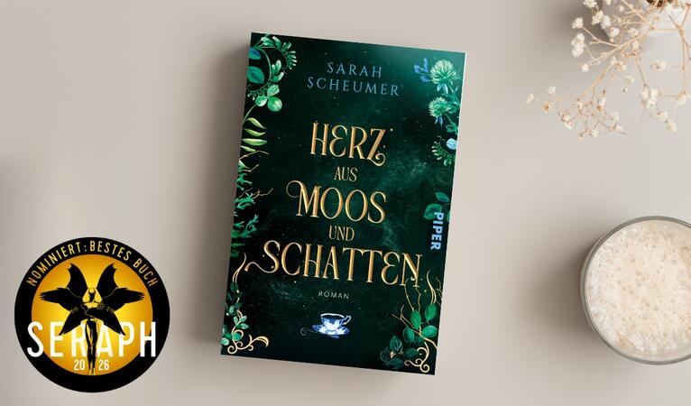 SERAPH 2026: Piper-Autorin Sarah Scheumer nominiert