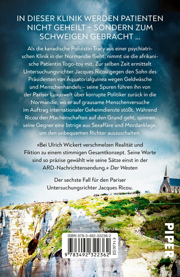 Rückansicht des Buches „Das Schloss in der Normandie“