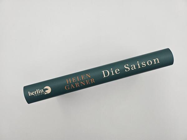 Außenansicht des Buches „Die Saison“