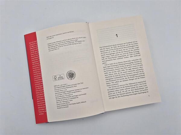 Außenansicht des Buches „Eine Hymne an das Leben“