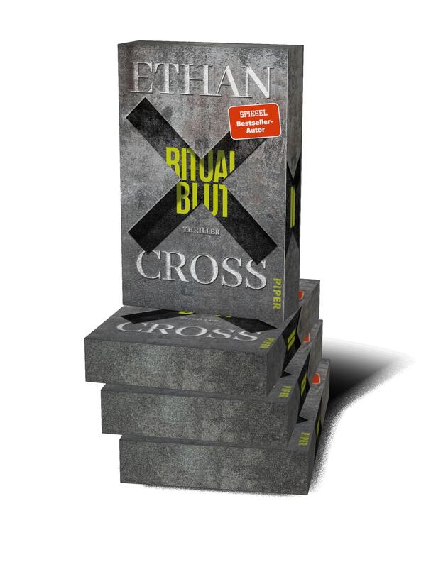 Außenansicht des Buches „Ritualblut“