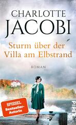 Sturm über der Villa am Elbstrand