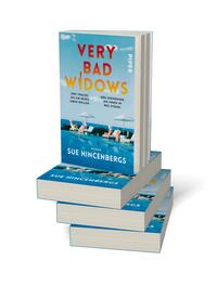 Bücherstapel des Buches „Very Bad Widows“