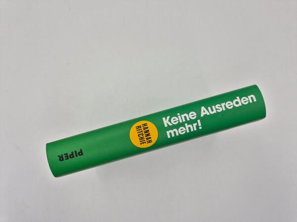 Außenansicht des Buches „Keine Ausreden mehr!“