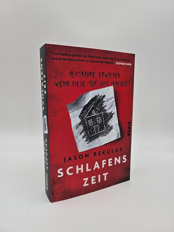 Innenansicht des Buches „Schlafenszeit – Albträume erwachen, wenn diese Tür sich schließt“