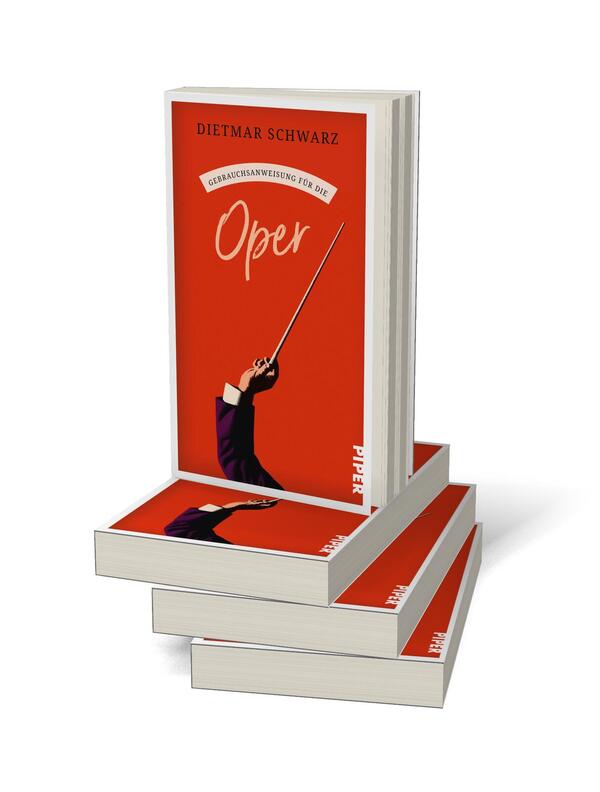 Bücherstapel des Buches „Gebrauchsanweisung für die Oper“