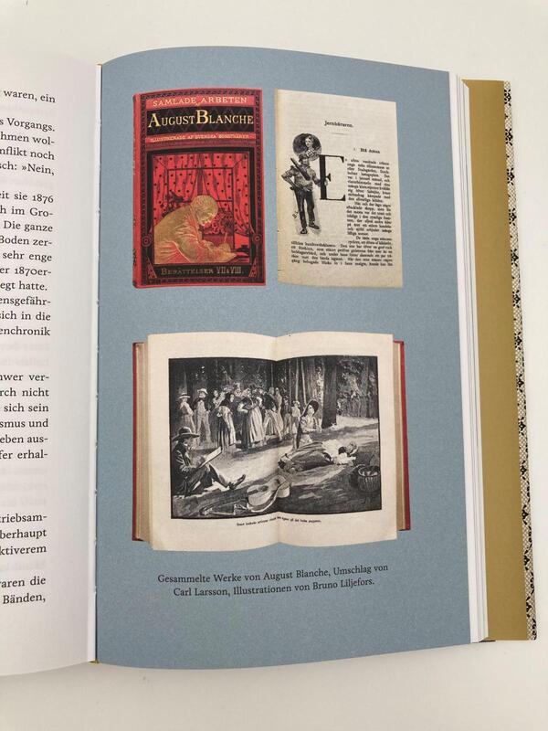 Innenansicht des Buches „Albert Bonnier und seine Zeit“