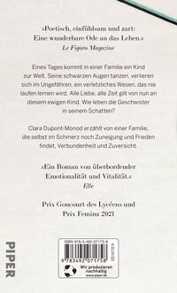 Rückansicht des Buches „Brüderchen“