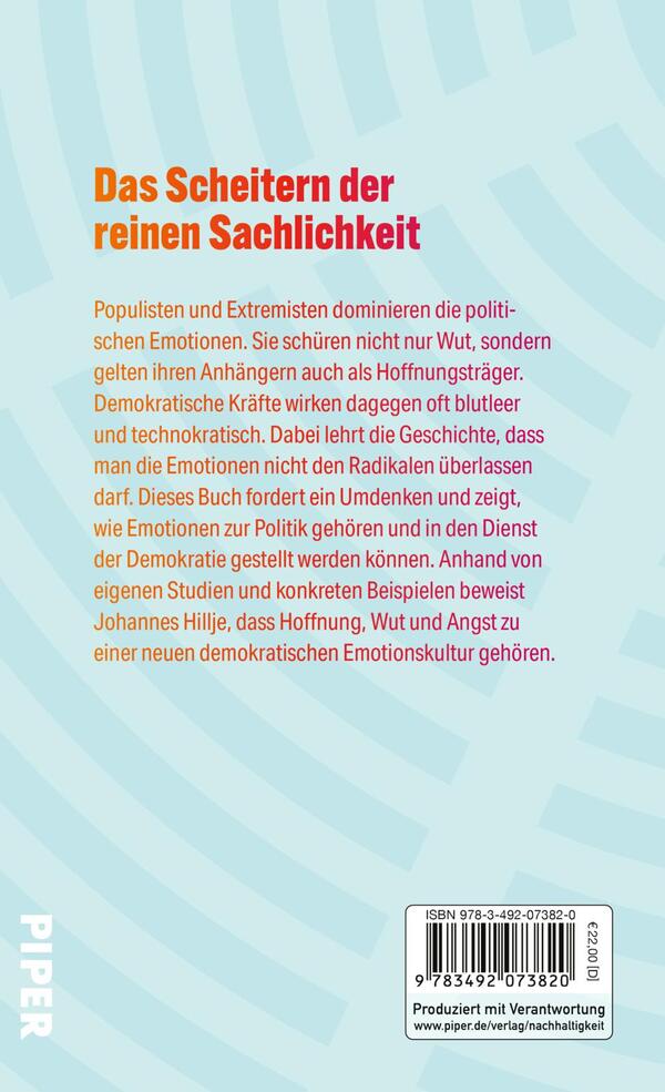 Rückansicht des Buches „Mehr Emotionen wagen“ 