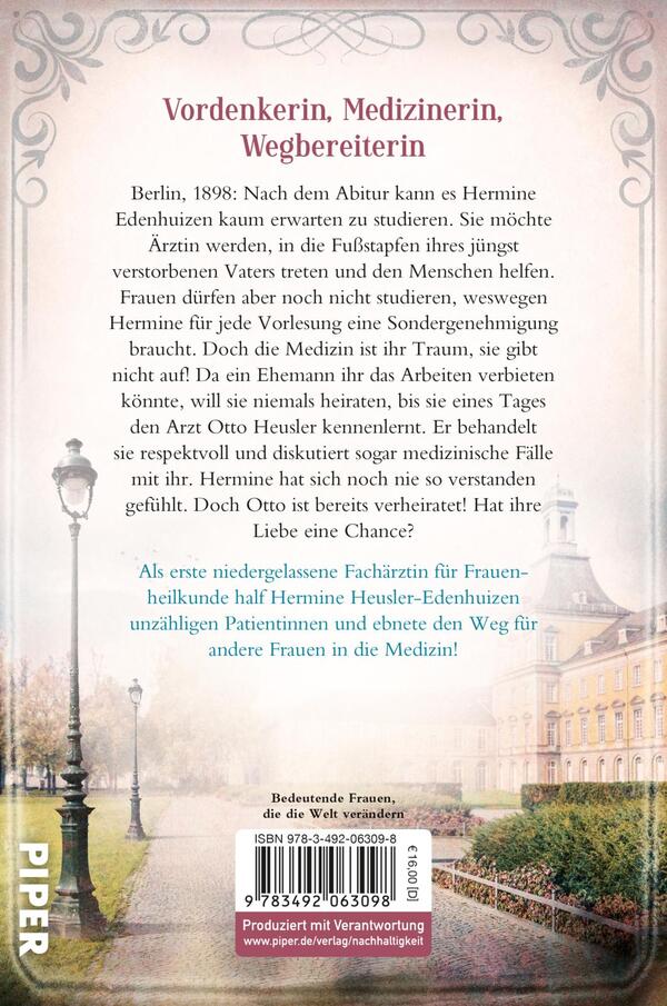 Rückansicht des Buches „Ärztin einer neuen Ära “