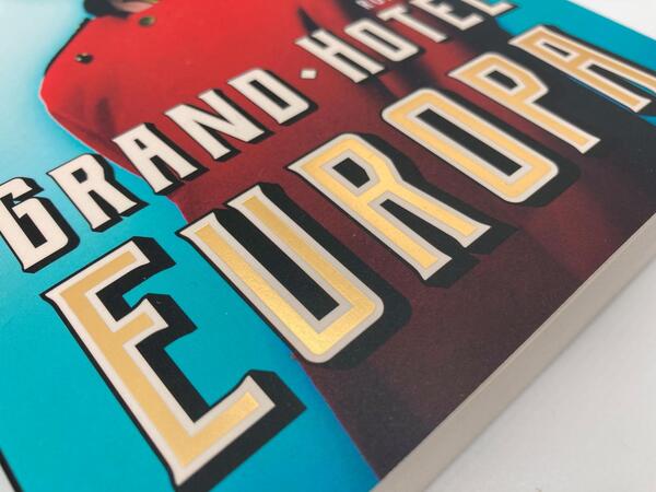 Innenansicht des Buches „Grand Hotel Europa“