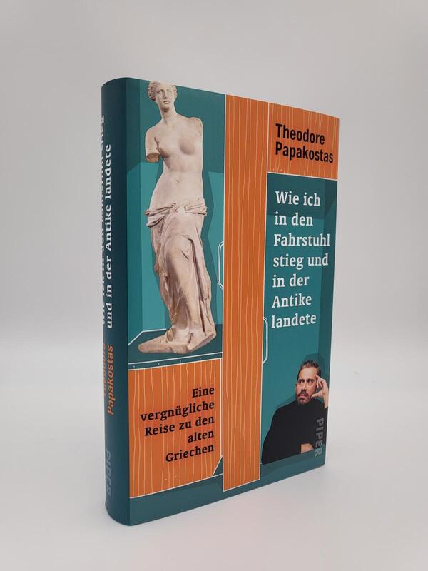 Innenansicht des Buches „Wie ich in den Fahrstuhl stieg und in der Antike landete“