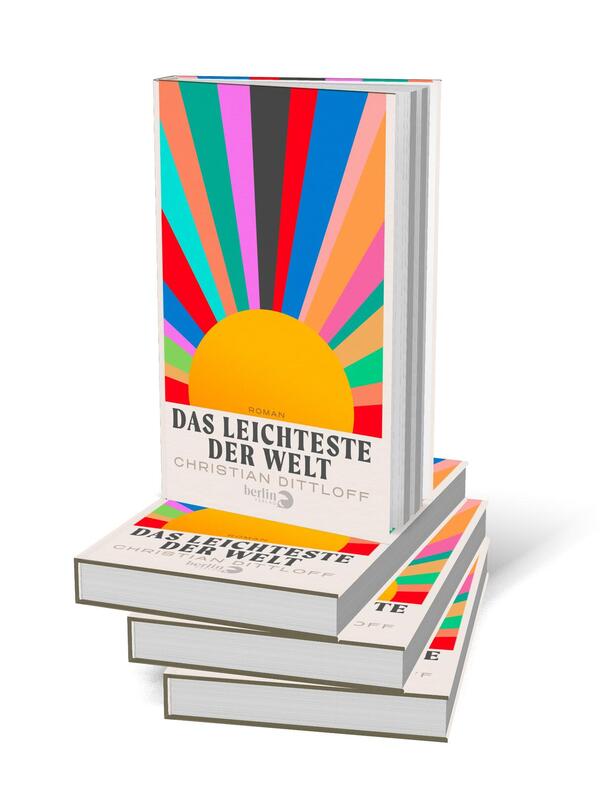 Bücherstapel des Buches „Das Leichteste der Welt“