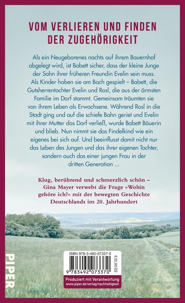 Rückansicht des Buches „Der Kuckuck“ 