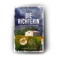 Außenansicht des Buches „Die Richterin und der tote Maler“