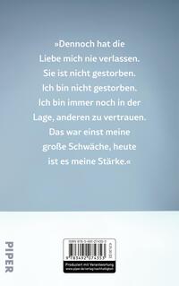 Rückansicht des Buches „Eine Hymne an das Leben“