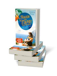 Bücherstapel des Buches „Die Frauen von Capri – Das Lied vergangener Sommer“