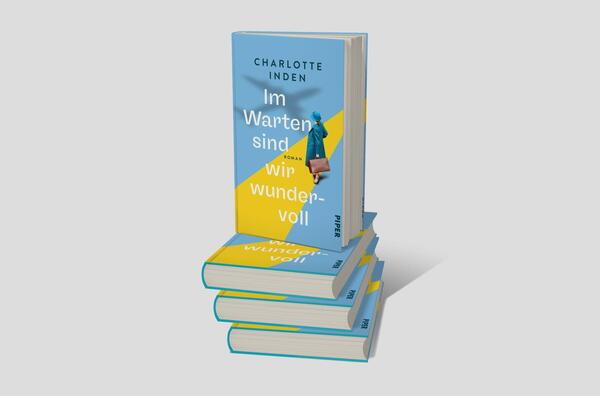 Bücherstapel des Buches „Im Warten sind wir wundervoll“